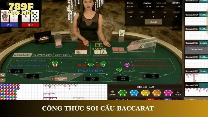 Công thức soi cầu Baccarat